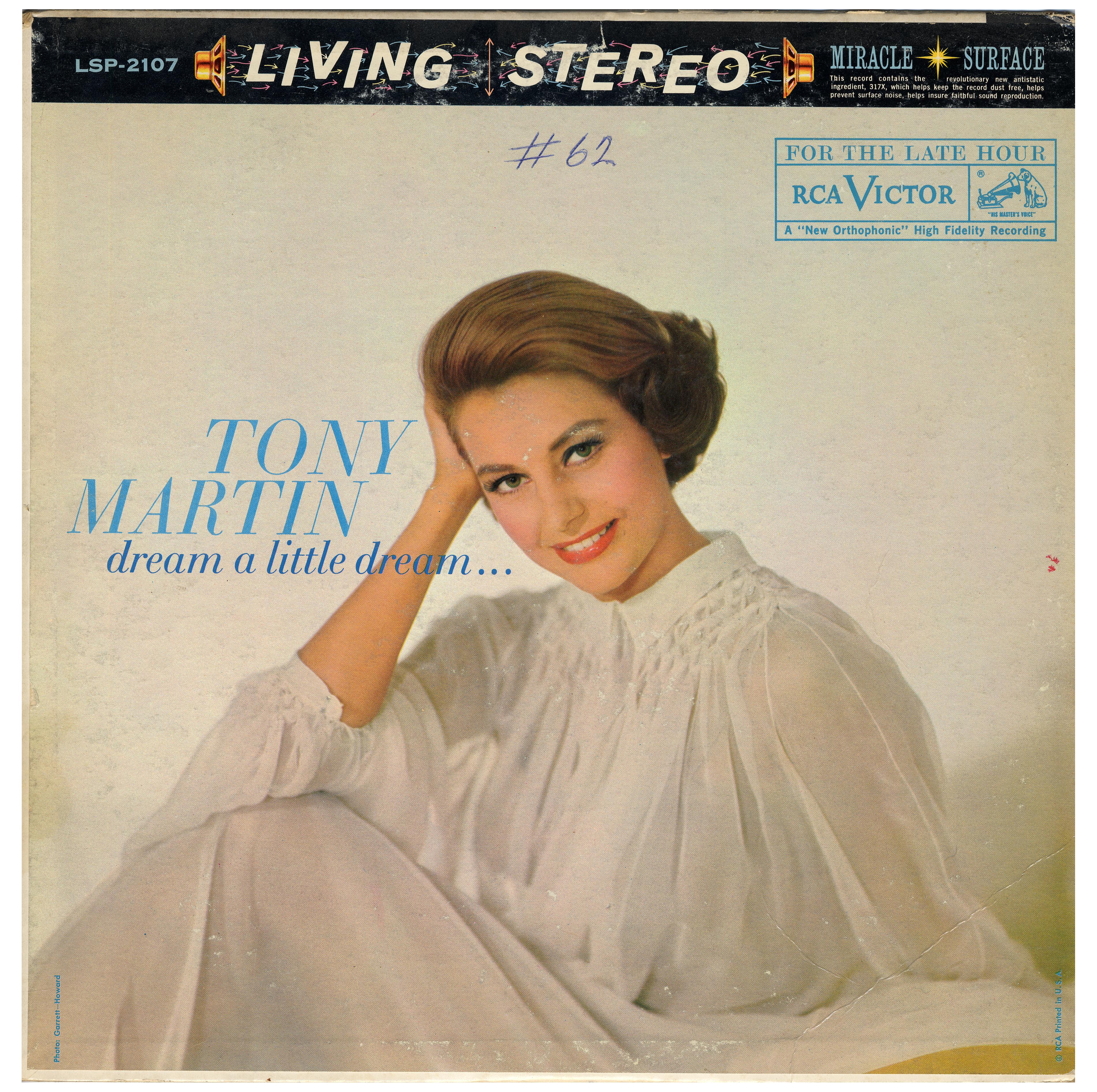 Tony Martin / Dream A Little Dream