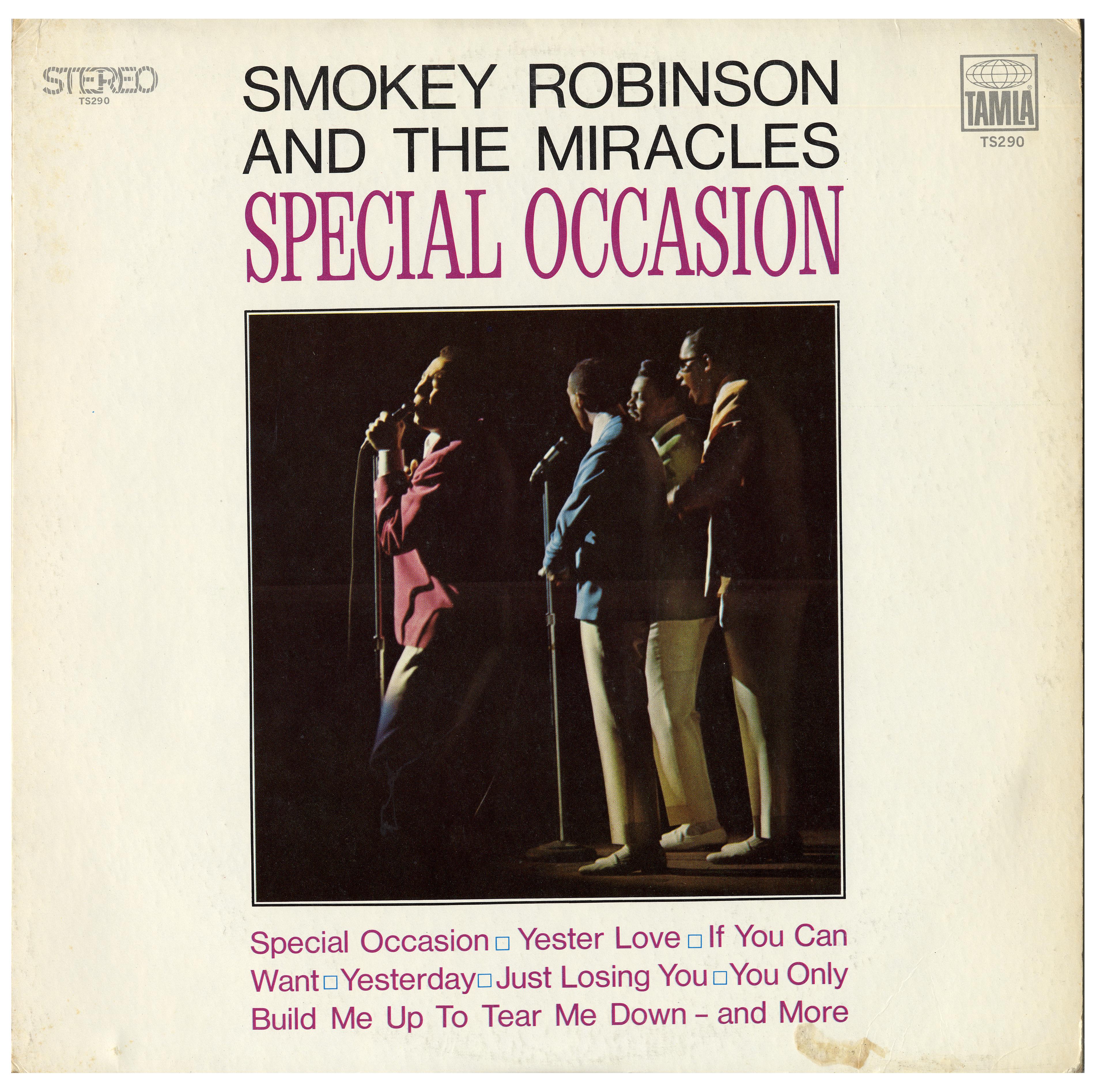 Smokey Robinson And The Miracles / Special Occasion / 1968