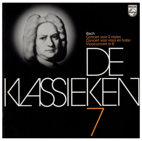 Bach / De Klassieken 7 / 1971