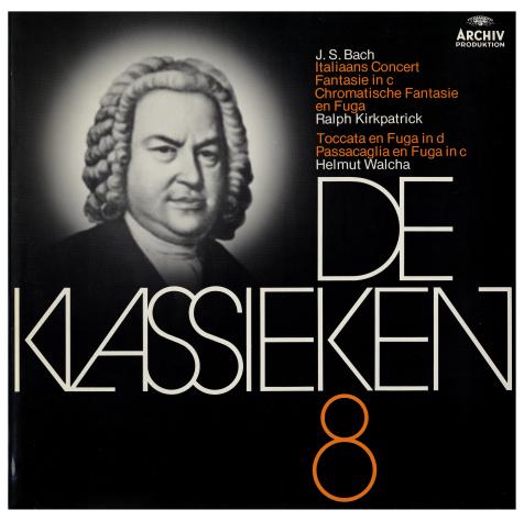 Bach / De Klassieken 8 / 1959