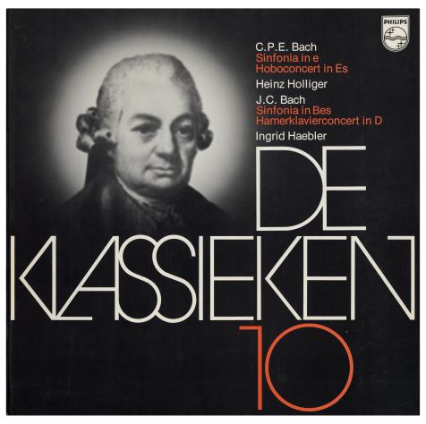 Carl Philipp Emanuel Bach / De Klassieken 10 / 1968