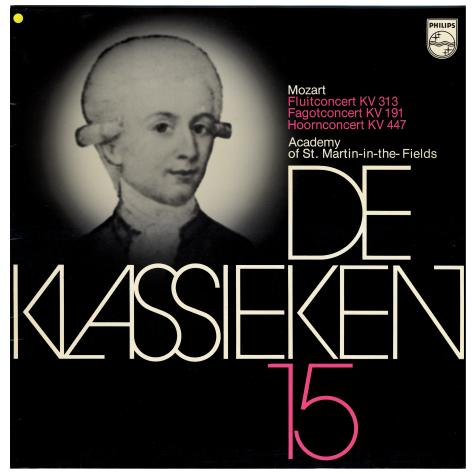 Mozart / De Klassieken 15 / 1973