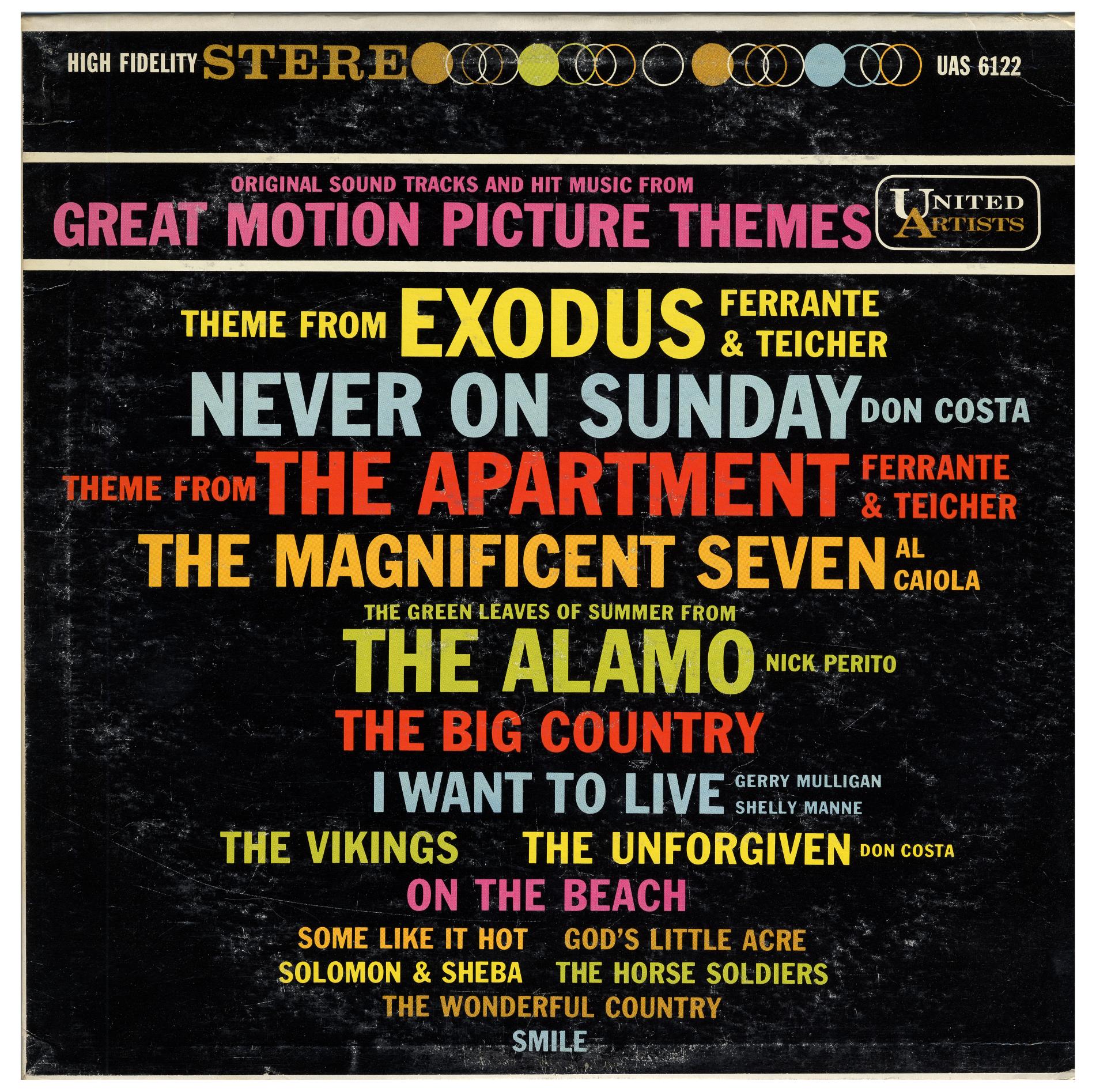 Various Artists / Great Motion Picture Themes / 1960